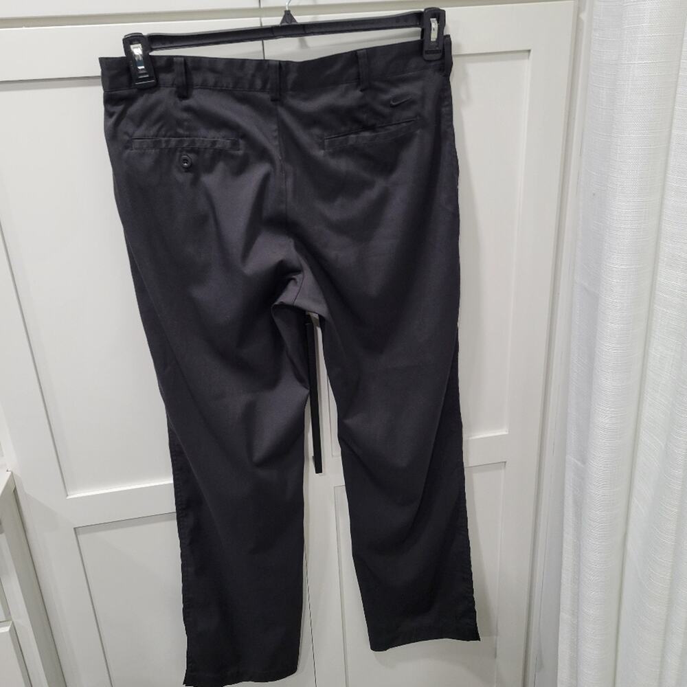 Nike Golf Dri-Fit Black Pants Size 34x32 - Picture 2 of 10